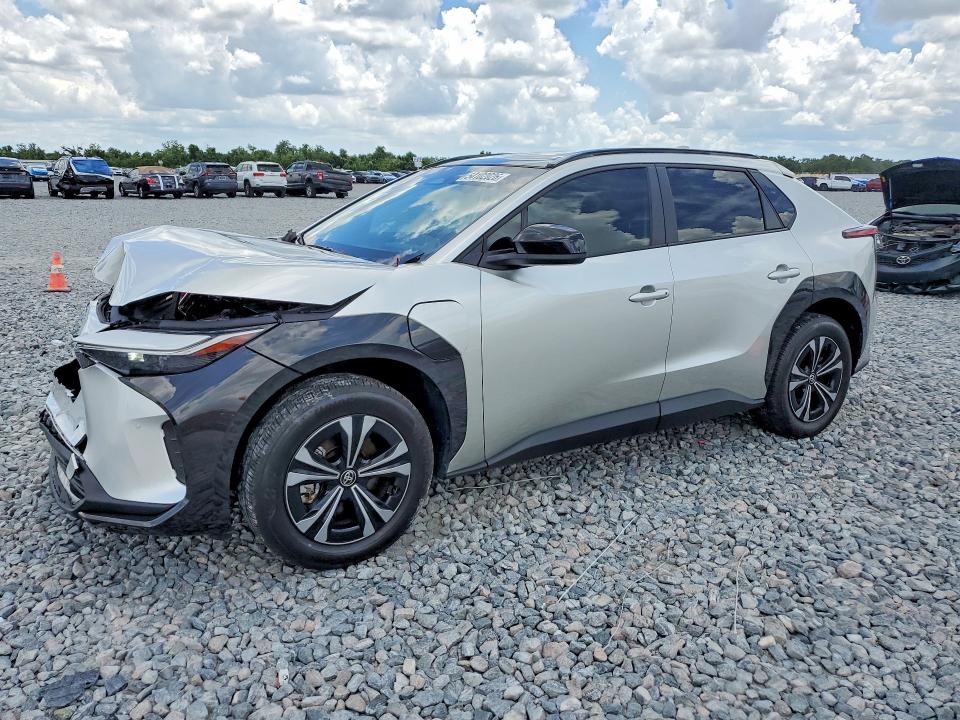 2024 Toyota Bz4x VIN JTMAAAAA6RA051315 COPART salvage auction — FRONT END, Fl - Cert Of Title Slvg Rebuildable, sold $9,300 on 2026-07-17 (photo 1)