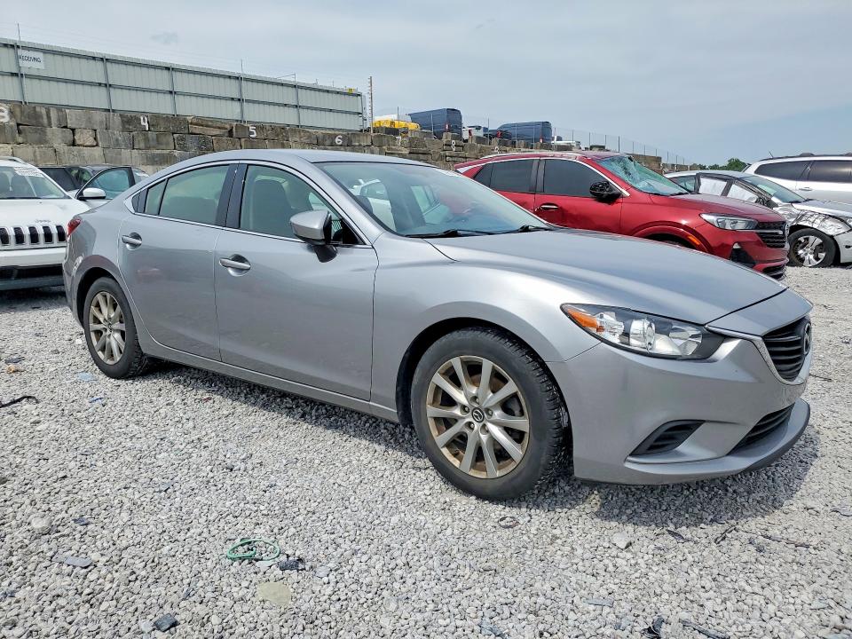2014 Mazda 6 VIN JM1GJ1U67E1135588 COPART salvage auction — REAR END, Wv - Salvage Certificate, sold $1,100 on 2026-07-31 (photo 4)
