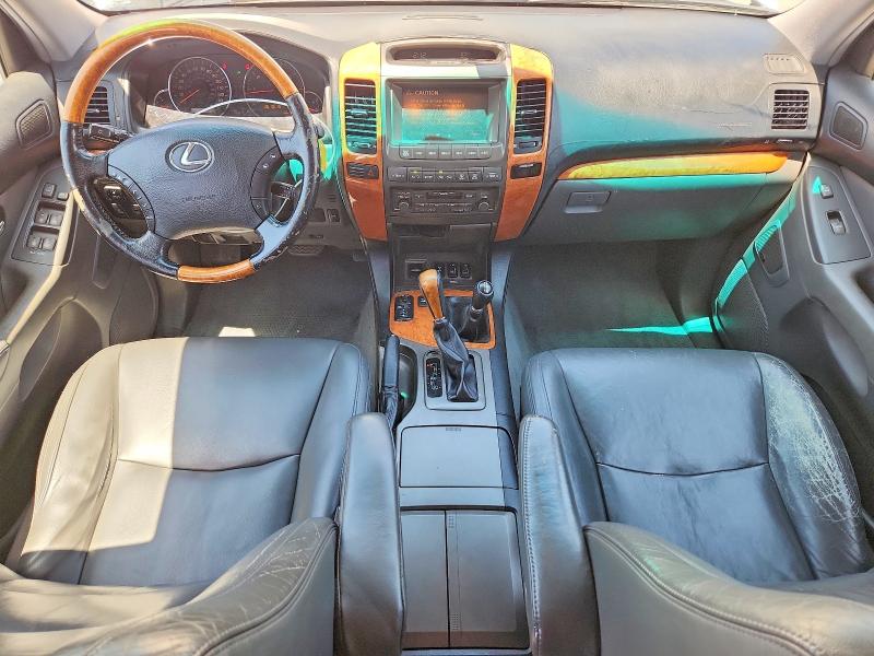2005 Lexus Gx VIN JTJBT20X350077295 COPART salvage auction — REAR END, Tx - Salvage Vehicle Title, sold $5,400 on 2026-07-20 (photo 8)