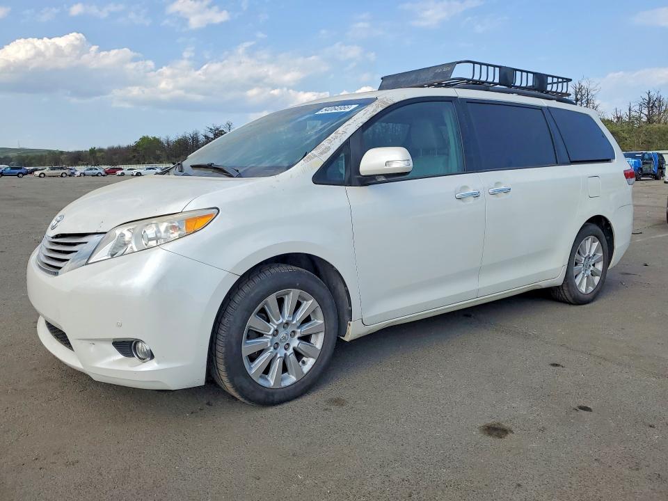 2013 Toyota Sienna VIN 5TDDK3DC7DS050785 COPART salvage auction — REAR END, Oh - Certificate Of Title, sold $5,700 on 2026-07-29 (photo 1)