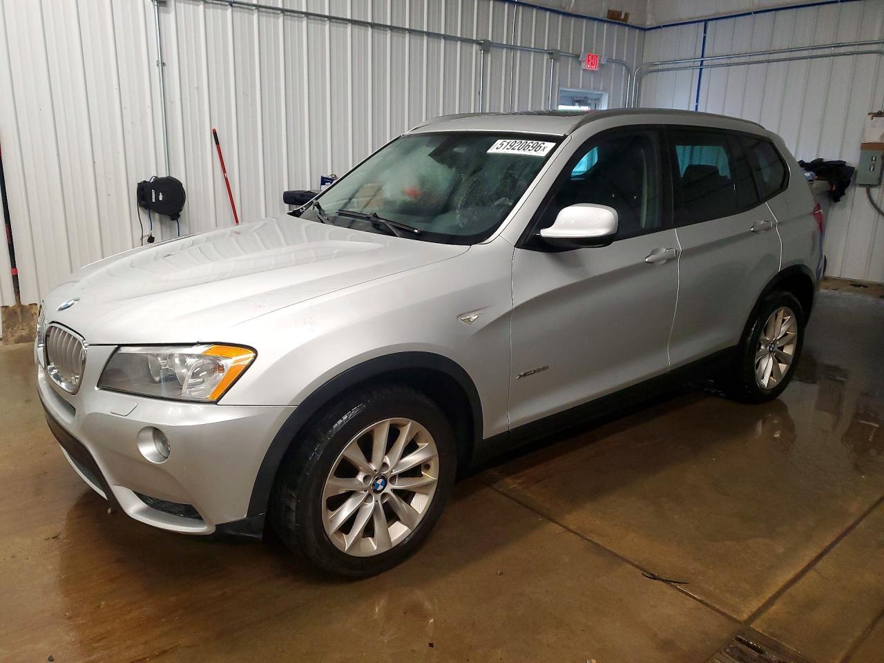 2014 BMW X3 VIN 5UXWX9C50E0D29520 COPART salvage auction — Mechanical, PA - CERT OF TITLE (P), sold $2,900 on 2026-07-01 (photo 1)