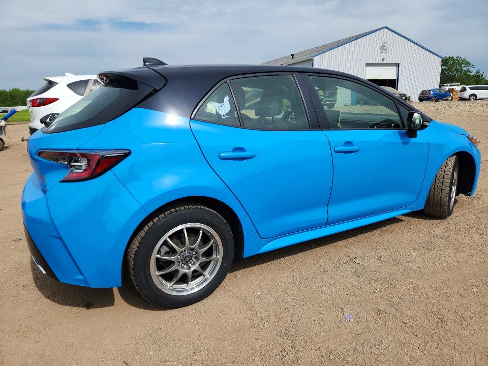 2021 Toyota Corolla VIN JTND4MBE3M3132711 COPART salvage auction — FRONT END, Oh - Cert Of Title-Salvage, sold $7,400 on 2026-07-02 (photo 3)