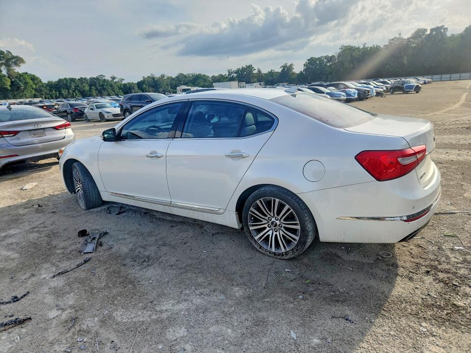 2015 Kia Cadenza VIN KNALN4D78F5181094 COPART salvage auction — SIDE, Fl - Cert Of Title Slvg Rebuildable, sold $1,000 on 2026-07-07 (photo 2)