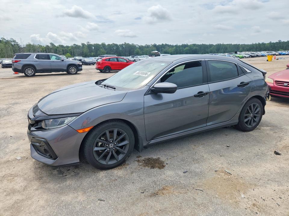 2021 Honda Civic VIN SHHFK7H60MU231850 COPART salvage auction — REAR END, Sc - Cert Of Title-Salvage, sold $5,200 on 2026-07-15 (photo 1)