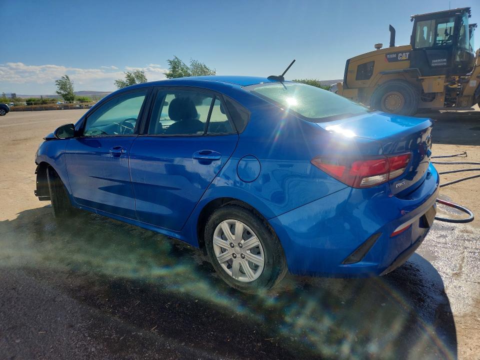 2021 Kia Rio VIN 3KPA24AD5ME430630 COPART salvage auction — FRONT END, Nm - Certificate Of Title, sold $900 on 2026-07-02 (photo 2)