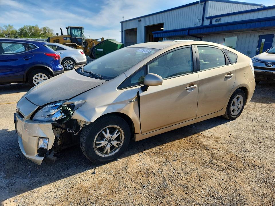2010 Toyota Prius VIN JTDKN3DU5A1009233 COPART salvage auction — FRONT END, Wi - Junked Vehicle Bill Of Sale, sold $525 on 2026-07-07 (photo 1)
