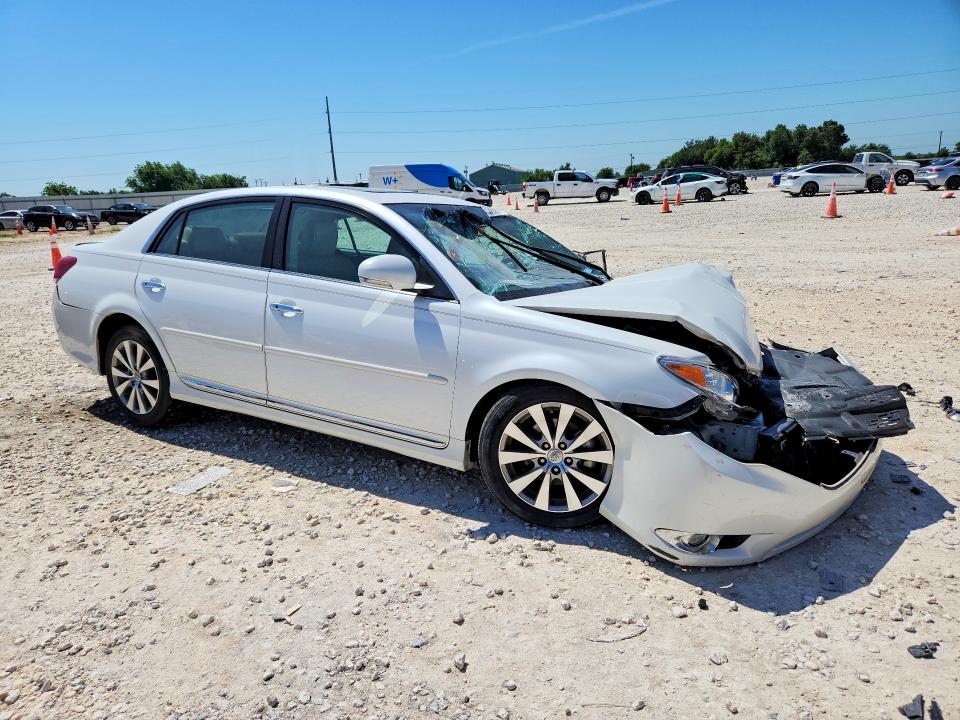 2011 Toyota Avalon VIN 4T1BK3DB0BU438850 COPART salvage auction — FRONT END, Tx - Salvage Vehicle Title, sold $725 on 2026-07-09 (photo 4)