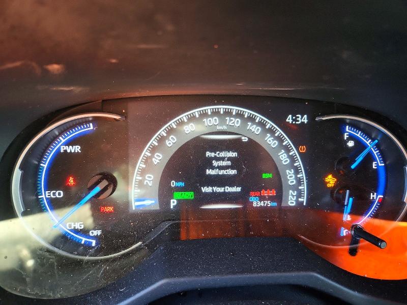 2021 Toyota Rav 4 VIN JTME6RFV9MJ007816 COPART salvage auction — FRONT END, Nm - Cert Of Title-Salvage, sold $3,200 on 2026-07-23 (photo 9)