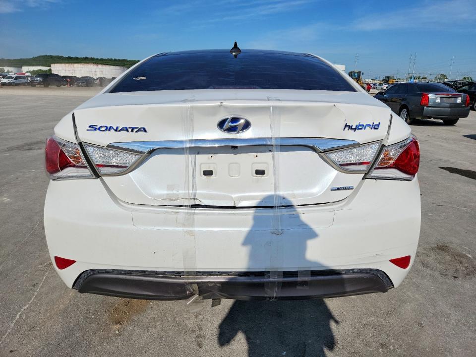 2015 Hyundai Sonata VIN KMHEC4A46FA123788 COPART salvage auction — REAR END, Ok - Cert Of Title-Salvage, sold $1,250 on 2026-07-31 (photo 6)