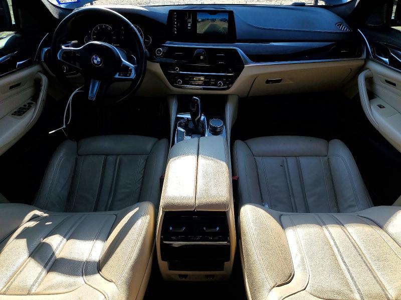 2018 BMW 5er VIN WBAJE5C58JWA94346 COPART salvage auction — WATER/FLOOD, Tx - Salvage Title-Flood Damage, sold $150 on 2026-07-24 (photo 8)