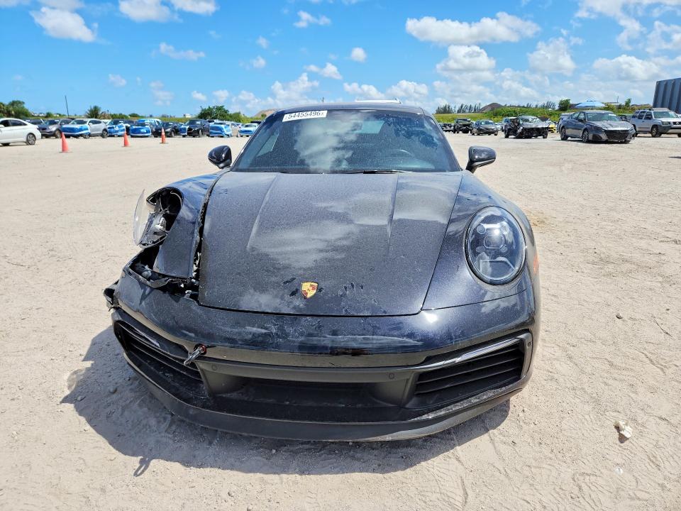 2022 Porsche 911 VIN WP0AB2A94NS220776 COPART salvage auction — SIDE, Fl - Cert Of Title Slvg Rebuildable, sold $66,000 on 2026-07-09 (photo 5)