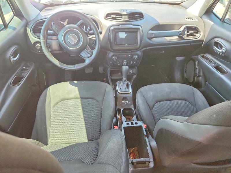 2018 Jeep Renegade VIN ZACCJABB8JPH46142 COPART salvage auction — FRONT END, Tx - Salvage Vehicle Title, sold $1,200 on 2026-07-02 (photo 8)