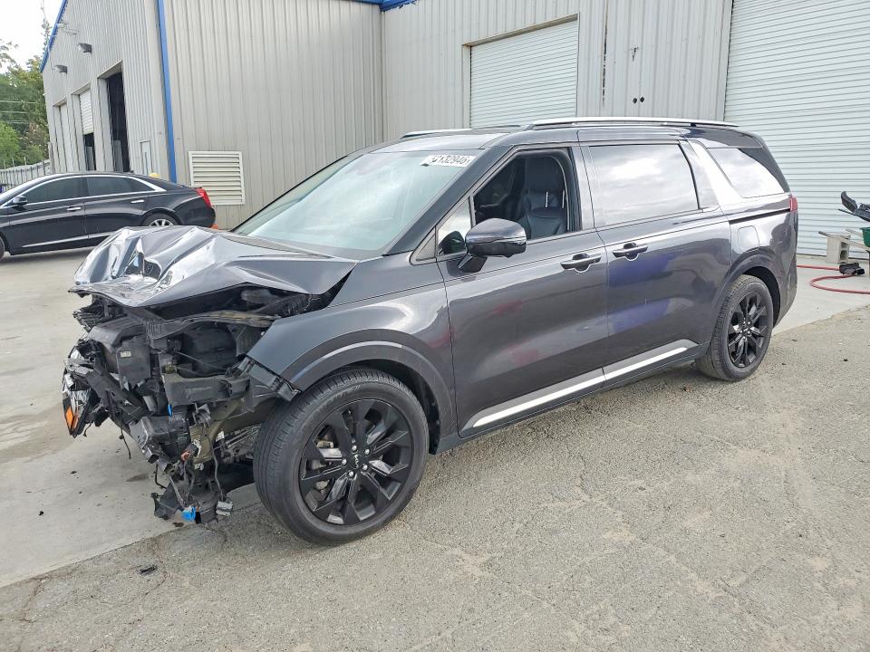 2024 Kia Carnival VIN KNDNE5H34R6337400 COPART salvage auction — FRONT END, Ga - Cert Of Title-Salvage, sold $6,700 on 2026-07-06 (photo 1)