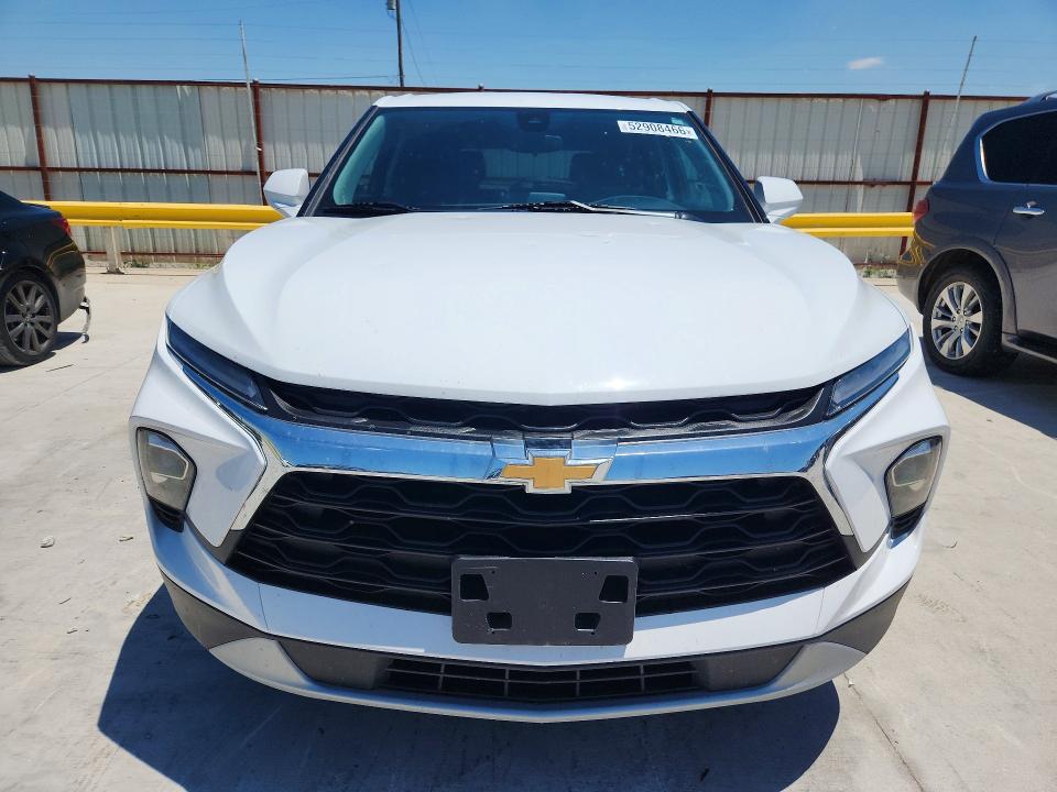 2023 Chevrolet Blazer VIN 3GNKBCR44PS220570 COPART salvage auction — HAIL, Id - Salvage Certificate Of Title, sold $11,000 on 2026-07-24 (photo 5)