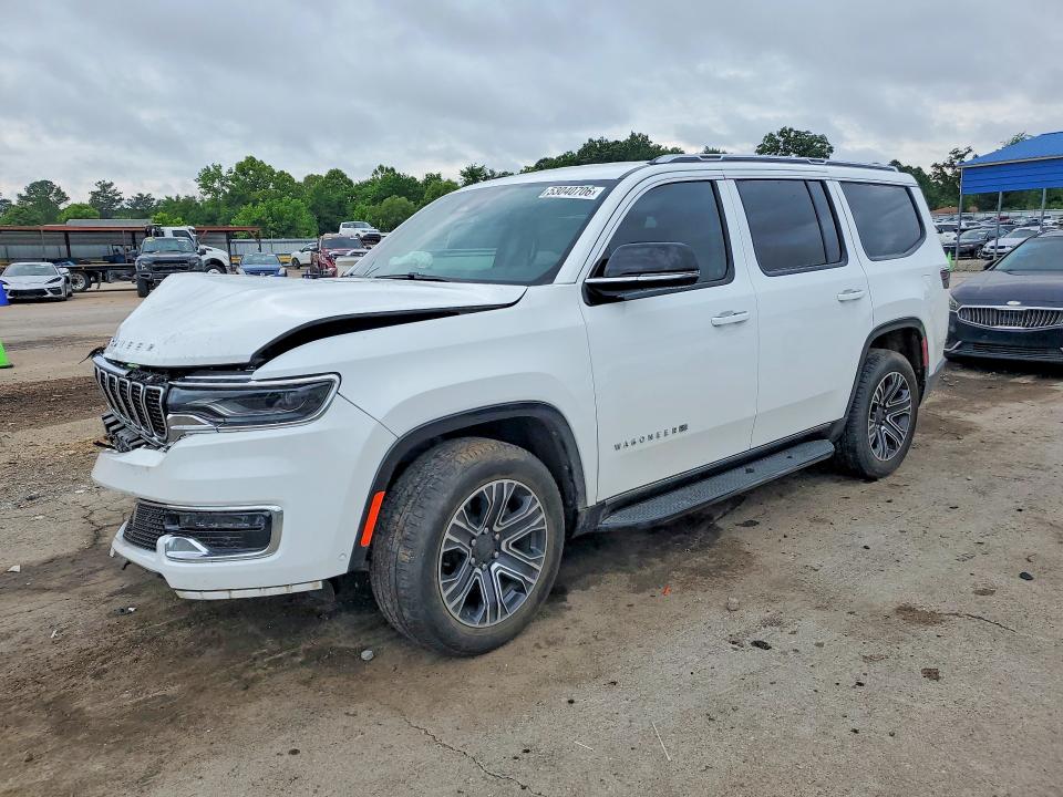 2024 Jeep Grand wagoneer VIN 1C4SJUBP8RS183964 COPART salvage auction — FRONT END, Ms - Cert Of Title-Salvaged, sold $11,900 on 2026-07-03 (photo 1)