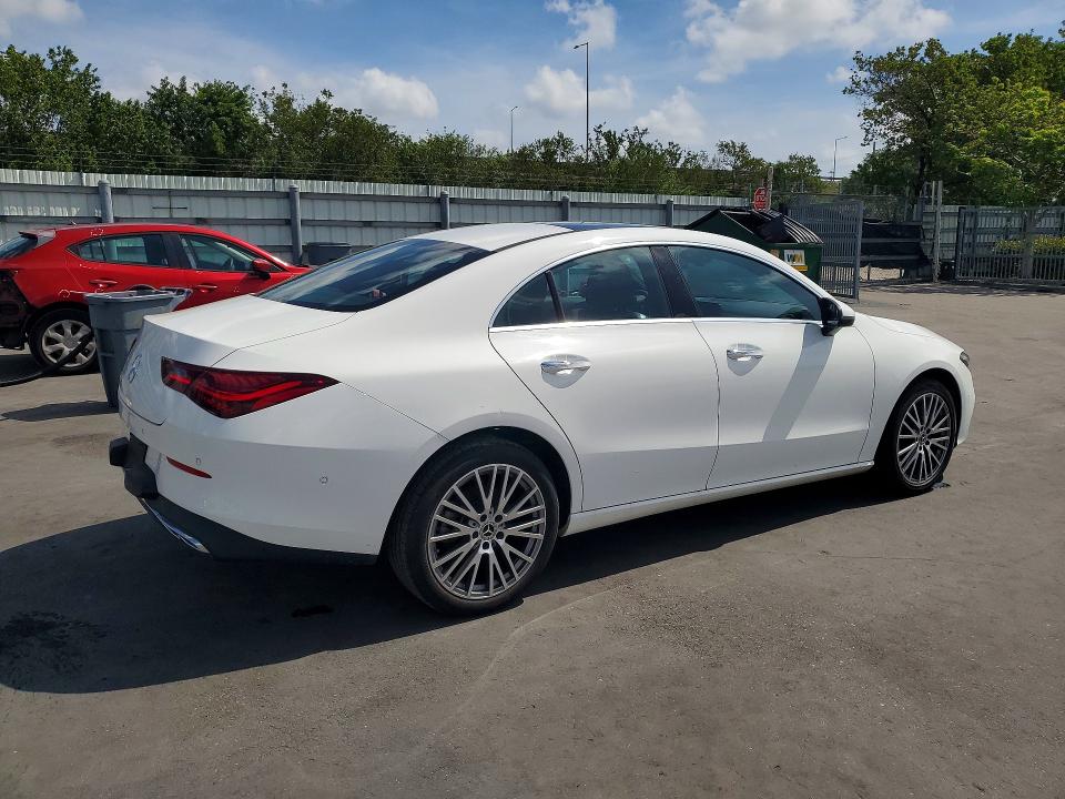 2025 Mercedes-benz Cla-klasse VIN W1K5J4GB5SN522605 COPART salvage auction — MECHANICAL, Ca - Certificate Of Title (P), sold $26,500 on 2026-07-20 (photo 3)