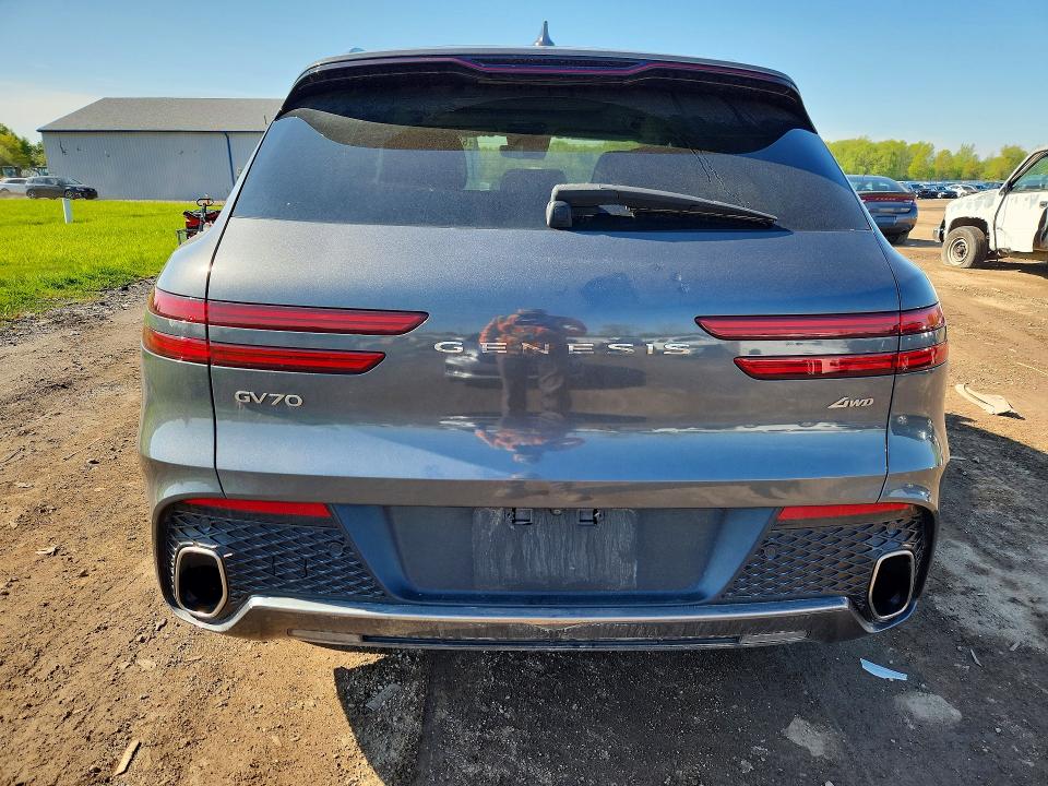 2022 Genesis VIN KMUMADTB0NU067231 COPART salvage auction — SIDE, Oh - Cert Of Title-Salvage, sold $12,500 on 2026-07-16 (photo 6)