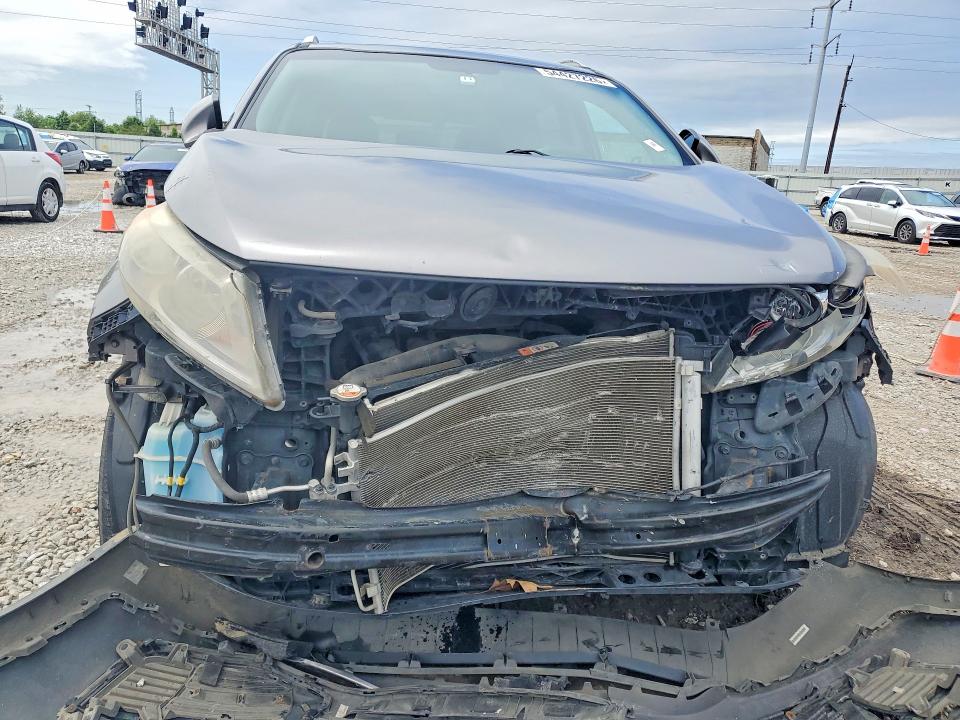 2015 Kia Sportage VIN KNDPB3AC0F7672403 COPART salvage auction — FRONT END, Oh - Cert Of Title-Salvage, sold $1,050 on 2026-07-21 (photo 5)