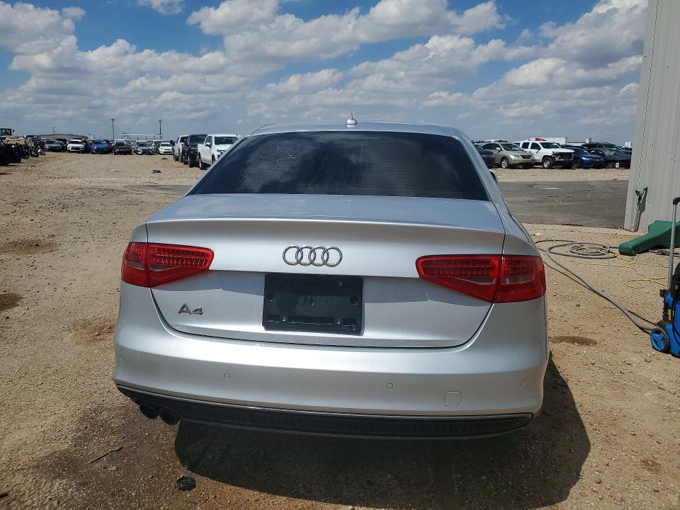 2014 Audi A4 VIN WAUEFAFL8EA115939 COPART salvage auction — VANDALISM, TX - CERTIFICATE OF TITLE, sold $100 on 2026-07-07 (photo 6)