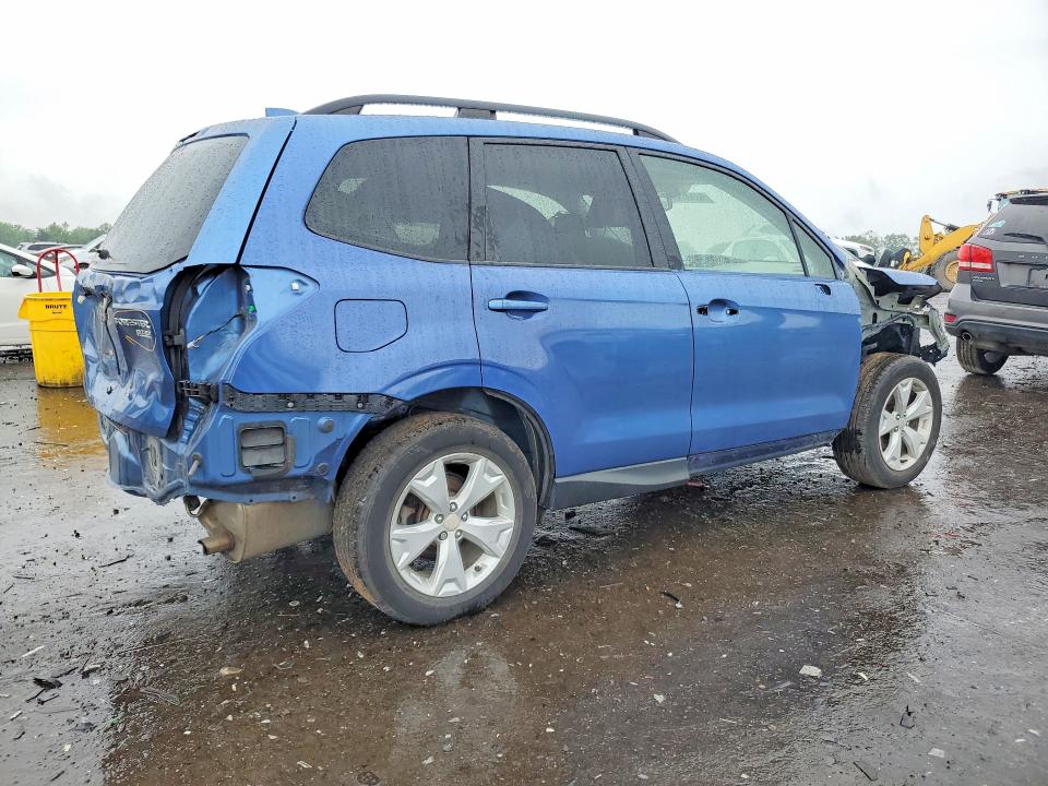 2016 Subaru Forester VIN JF2SJAFC8GH439330 COPART salvage auction — FRONT END, Va - Cert Of Title - Salvage, sold $1,200 on 2026-07-08 (photo 3)