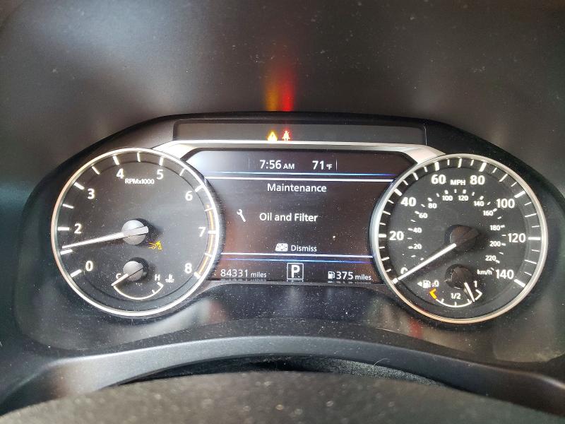 2022 Nissan Altima VIN 1N4BL4CV5NN370584 COPART salvage auction — REAR END, Va - Cert Of Title - Salvage, sold $3,750 on 2026-07-06 (photo 9)