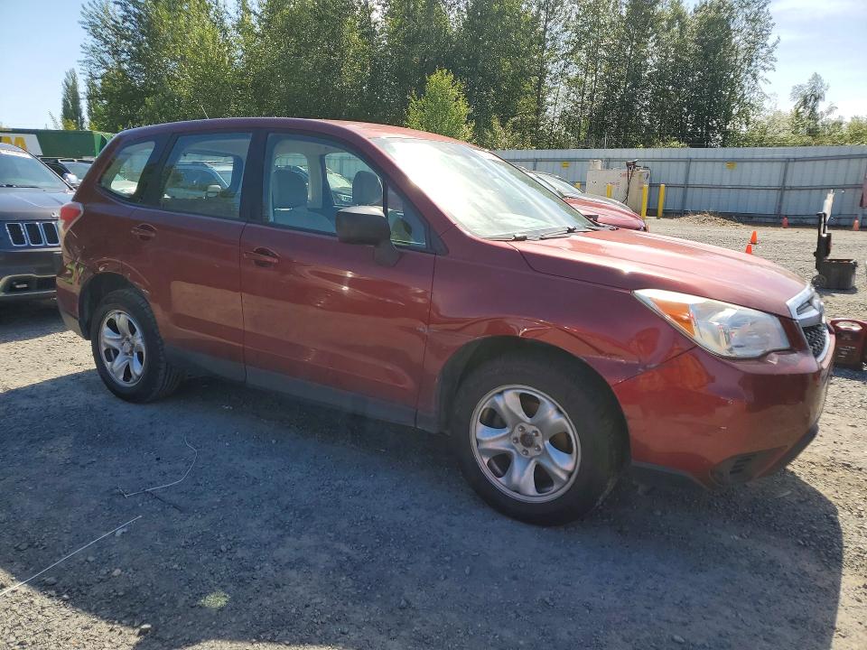 2014 Subaru Forester VIN JF2SJAAC1EH486719 COPART salvage auction — FRONT END, Wa - Vehicle Cert Of Ownership-Titl, sold $325 on 2026-07-09 (photo 4)