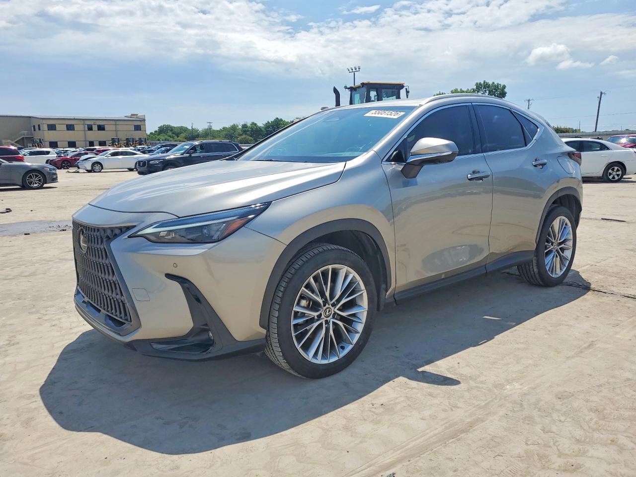 2025 Lexus NX 350 VIN 2T2GGCEZ7SC082557 — COPART salvage auction photo