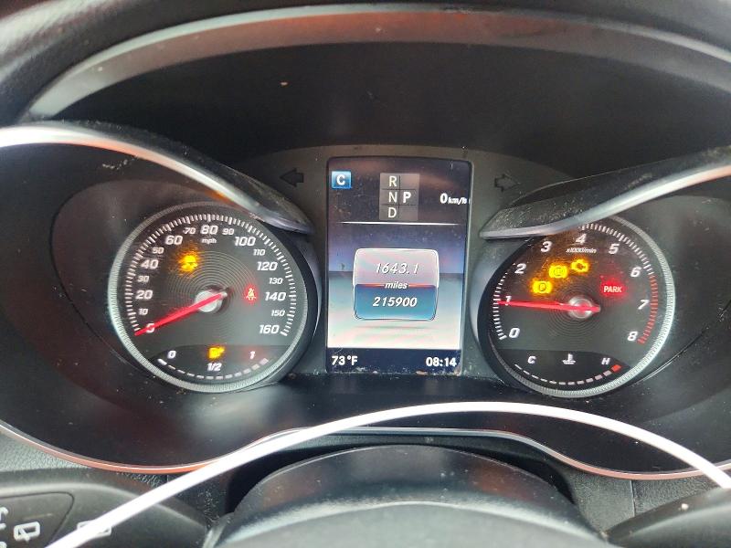 2019 Mercedes-benz Glc VIN WDC0G4JB0KV131903 COPART salvage auction — NORMAL WEAR, Tx - Certificate Of Title, sold $7,000 on 2026-07-27 (photo 9)