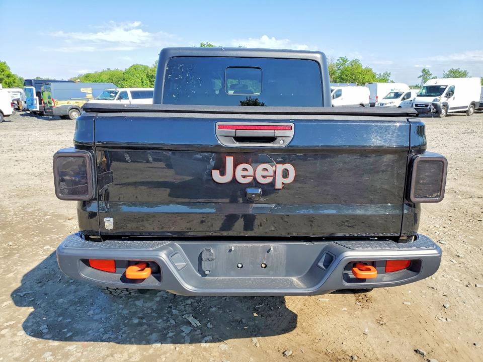 2021 Jeep Gladiator VIN 1C6JJTEGXML574660 COPART salvage auction — FRONT END, MD - CERT OF SALVAGE < 75% DAMAGE, sold $15,000 on 2026-07-28 (photo 6)