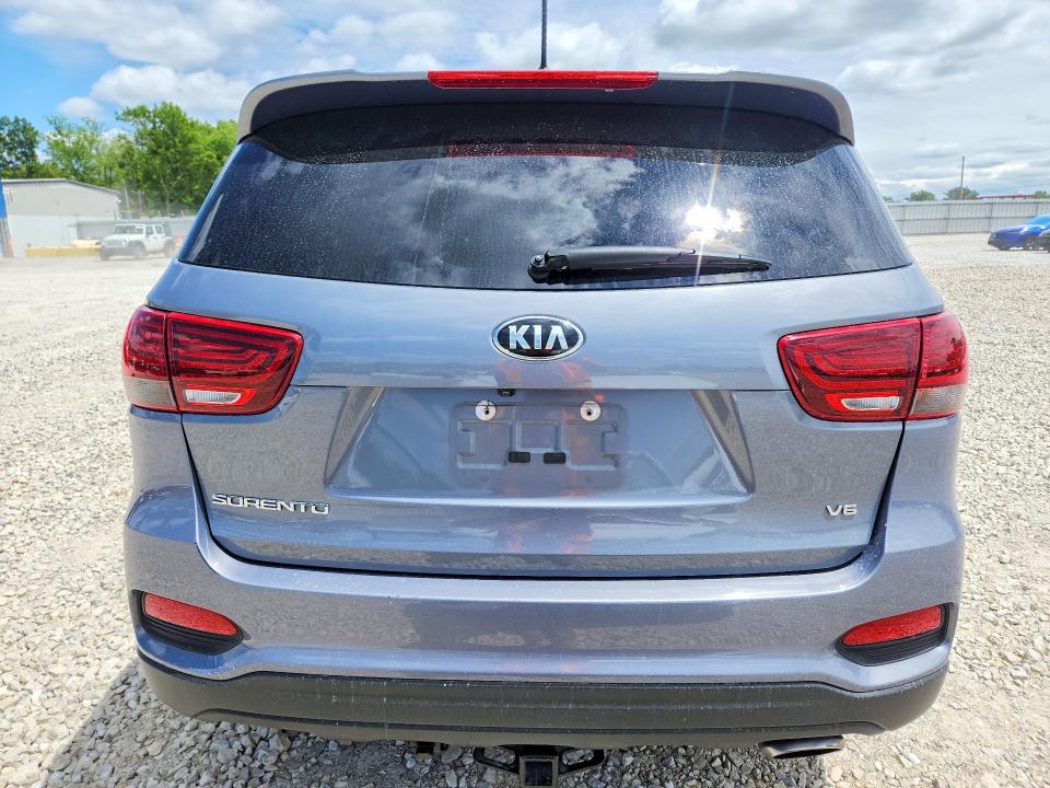 2020 Kia Sorento VIN 5XYPGDA5XLG678085 COPART salvage auction — HAIL, Id - Salvage Certificate Of Title, sold $1,200 on 2026-07-21 (photo 6)
