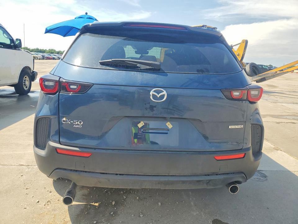 2025 Mazda Cx-50 VIN 7MMVABBM6SN316376 COPART salvage auction — REAR END, Tx - Salvage Vehicle Title, sold $9,300 on 2026-08-03 (photo 6)