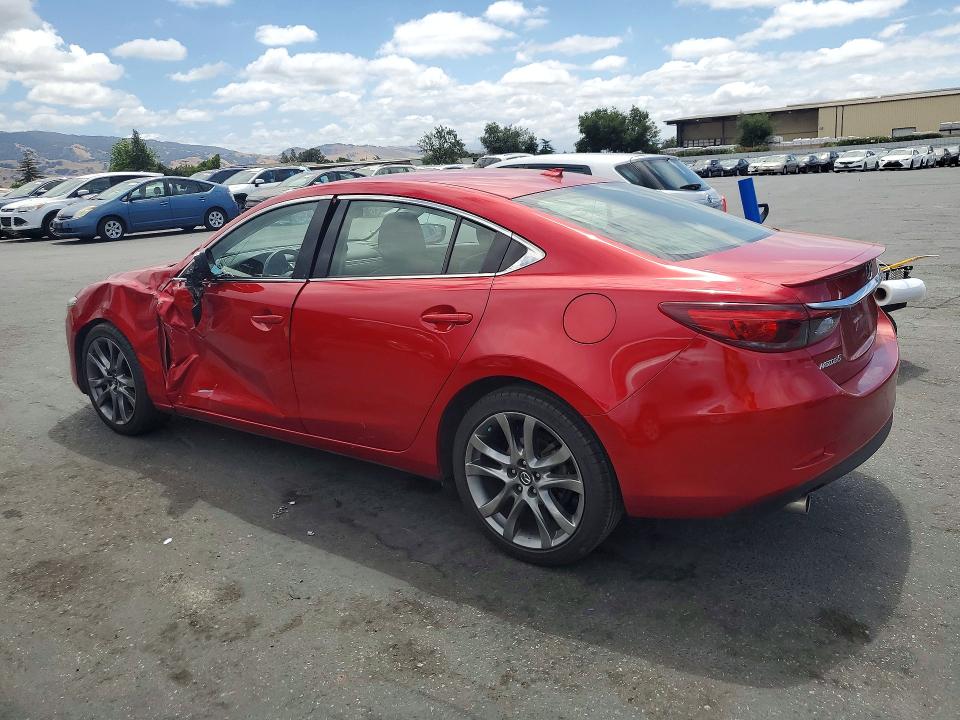 2017 Mazda 6 VIN JM1GL1W50H1131823 COPART salvage auction — SIDE, CA - SALVAGE CERTIFICATE, sold $3,950 on 2026-07-28 (photo 2)