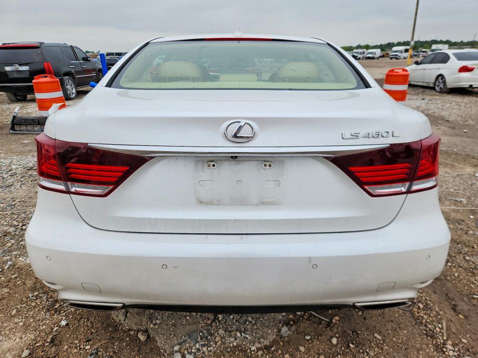 2017 Lexus Ls VIN JTHGL5EF8H5057950 COPART salvage auction — FRONT END, Tx - Salvage Vehicle Title, sold $2,499 on 2026-07-28 (photo 6)