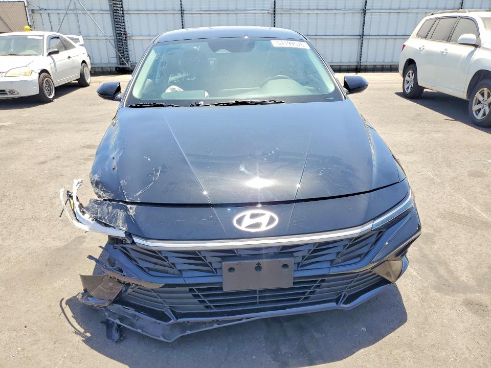 2024 Hyundai Elantra VIN KMHLM4DG2RU844039 COPART salvage auction — FRONT END, Ca - Salvage Certificate, sold $3,100 on 2026-07-08 (photo 5)