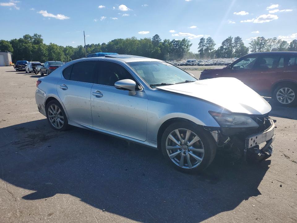 2013 Lexus Gs VIN JTHCE1BL0D5009221 COPART salvage auction — FRONT END, Nc - Salvage Certificate Of Title, sold $250 on 2026-07-28 (photo 4)