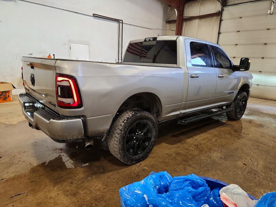 2023 Ram 2500 VIN 3C6UR5FJXPG592315 COPART salvage auction — FRONT END, Mi - Certificate Of Title, sold $29,000 on 2026-07-02 (photo 3)