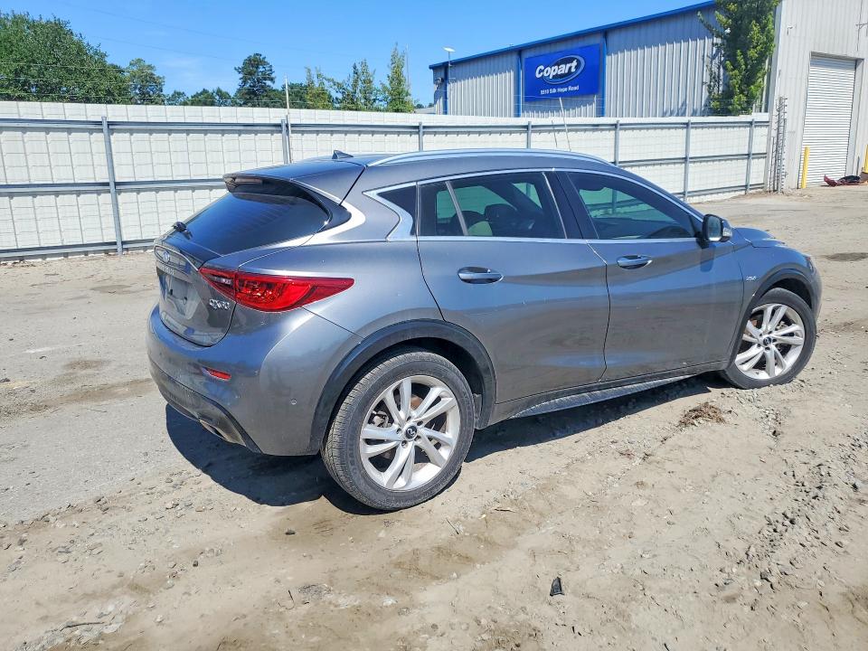 2018 Infiniti Qx30 VIN SJKCH5CP7JA042007 COPART salvage auction — FRONT END, Ga - Certificate Of Title, sold $4,900 on 2026-07-13 (photo 3)