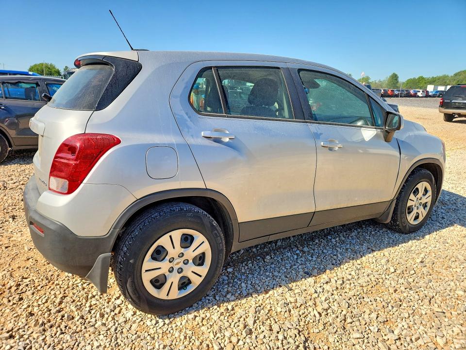 2016 Chevrolet Trax VIN KL7CJKSB2GB533824 COPART salvage auction — HAIL, Mo - Certificate Of Title, sold $2,000 on 2026-07-07 (photo 3)