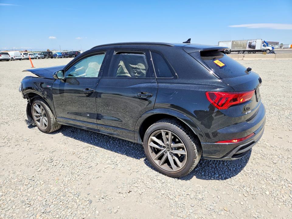2025 Audi Q3 VIN WA1DECF33S1031384 COPART salvage auction — FRONT END, CO - PUBLIC - SALVAGE TITLE, sold $3,600 on 2026-07-30 (photo 2)