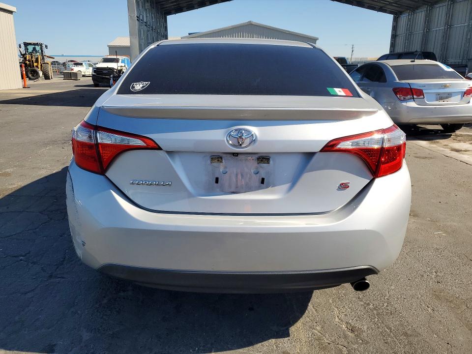 2014 Toyota VIN 5YFBURHEXEP130432 COPART salvage auction — FRONT END, Ca - Salvage Certificate, sold $850 on 2026-07-02 (photo 6)