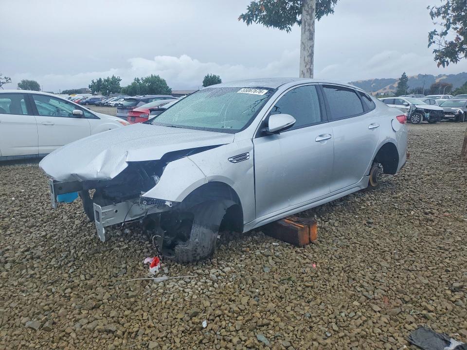 2019 Kia Optima VIN 5XXGT4L34KG344161 COPART salvage auction — STRIPPED, Ca - Salvage Certificate, sold $70 on 2026-07-09 (photo 1)