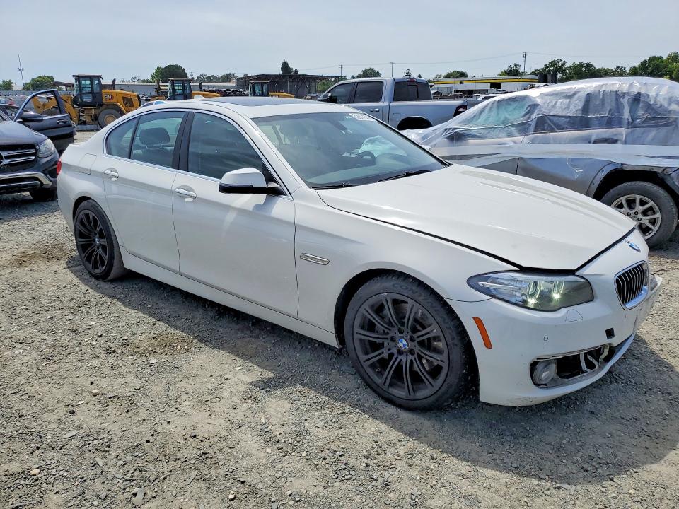 2015 BMW 5er VIN WBAXA5C53FD691295 COPART salvage auction — FRONT END, Salvage Title, sold $1,550 on 2026-07-14 (photo 4)