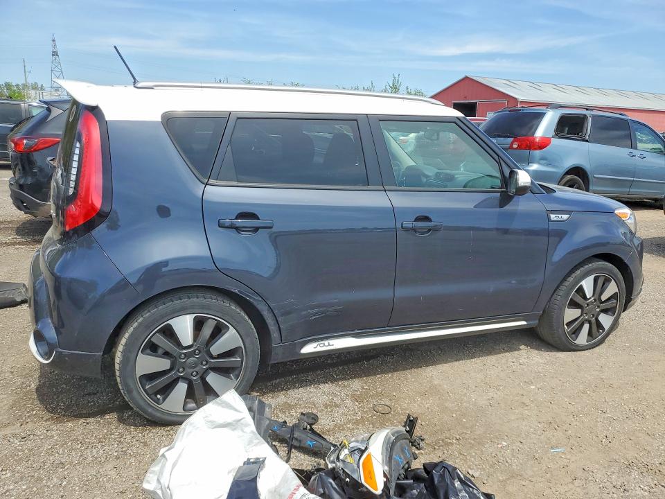 2014 Kia Soul VIN KNDJX3A57E7091293 COPART salvage auction — FRONT END, On - Permit Salvage, sold $1,300 on 2026-07-16 (photo 3)