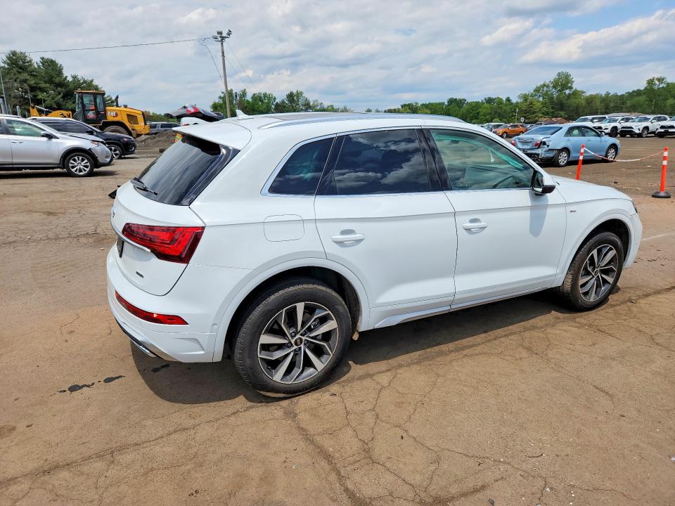 2023 Audi Q5 VIN WA1FAAFY4P2164015 COPART salvage auction — SIDE, Ct - Cert Of Title-Salvage, sold $17,600 on 2026-07-07 (photo 3)