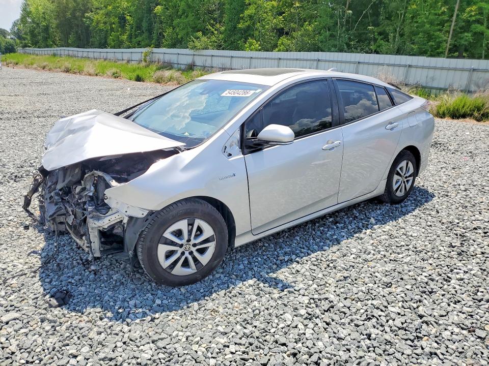 2018 Toyota Prius VIN JTDKARFU6J3551652 COPART salvage auction — FRONT END, Nc - Salvage Certificate Of Title, sold $2,100 on 2026-07-08 (photo 1)