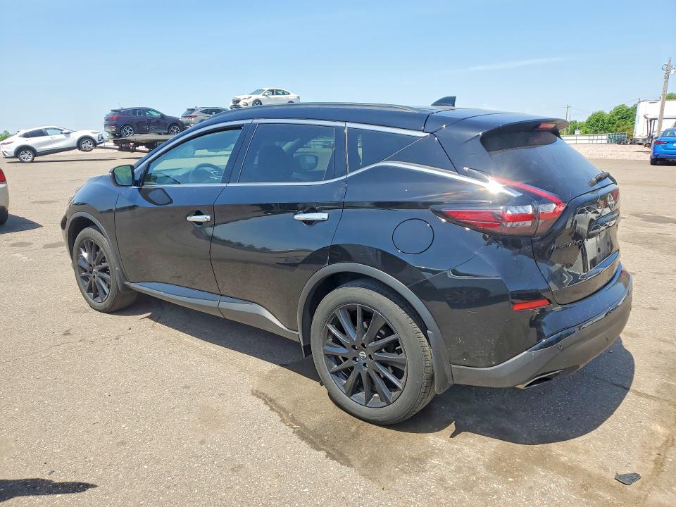 2024 Nissan Murano VIN 5N1AZ2BS0RC127875 COPART salvage auction — HAIL, Mn - Cert Of Title-Salvage, sold $11,600 on 2026-07-02 (photo 2)