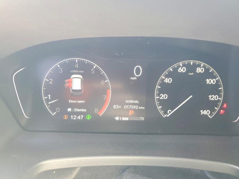 2025 Honda Pilot VIN 5FNYG2H4XSB026823 COPART salvage auction — SIDE, Ga - Cert Of Title-Salvage, sold $15,700 on 2026-07-27 (photo 9)