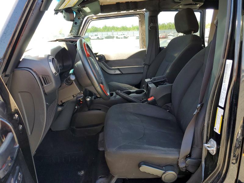 2014 Jeep VIN 1C4HJWDG4EL250096 COPART salvage auction — SIDE, CA - SALVAGE CERTIFICATE, sold $3,150 on 2026-07-02 (photo 7)