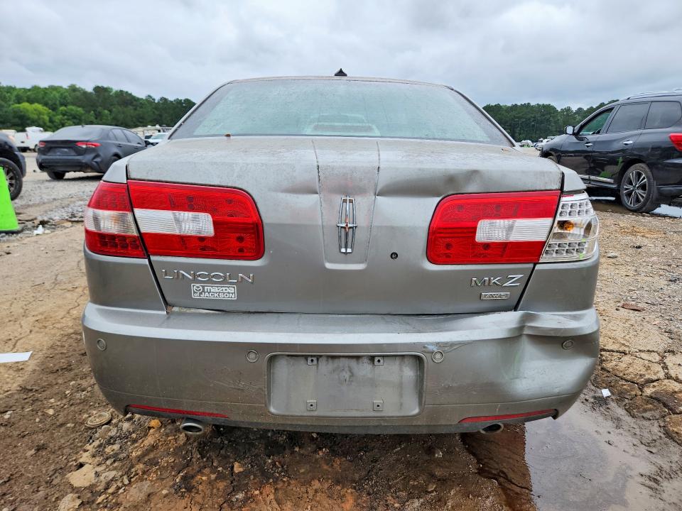 2008 Lincoln Mkz VIN 3LNHM28TX8R622260 COPART salvage auction — REAR END, Ms - Cert Of Title-Salvaged, sold $200 on 2026-07-31 (photo 6)