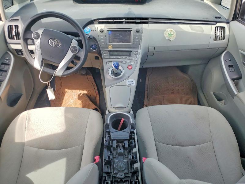 2012 Toyota Prius VIN JTDKN3DU0C5379341 COPART salvage auction — FRONT END, Salvage Title, sold $1,200 on 2026-07-09 (photo 8)
